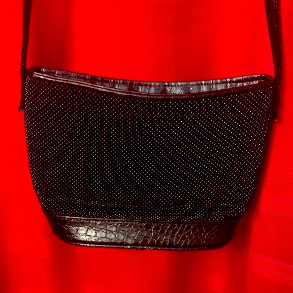 VINTAGE Whiting and Davis Chain Link Evening Bag